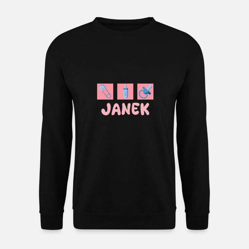 Gift for Janek - Unisex Sweatshirt - black