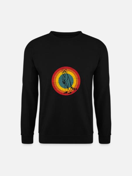 raccoon - Unisex Sweatshirt - black