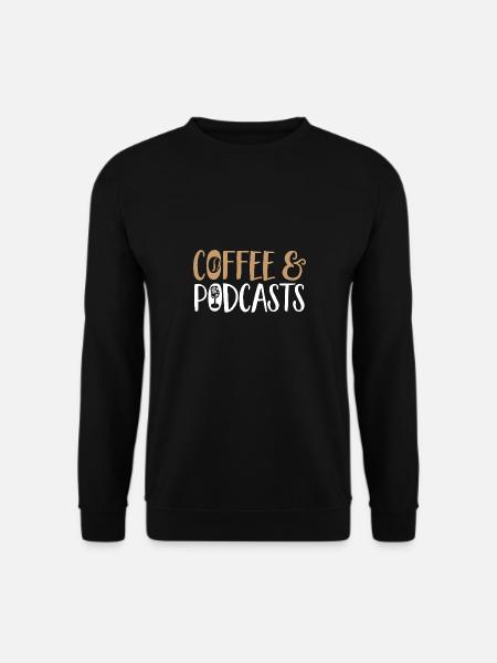 Podcaster Podcast - Unisex Sweatshirt - black