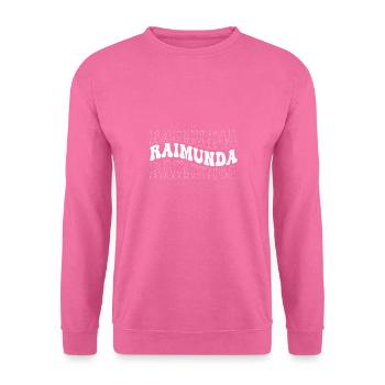 Funny Raimunda Groovy 4 Hommes Femmes Cool Raimunda - Sweat-shirt Unisexe - rose - Devant