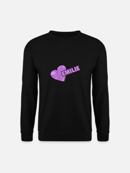 Gift for Emilie - Unisex Sweatshirt - black