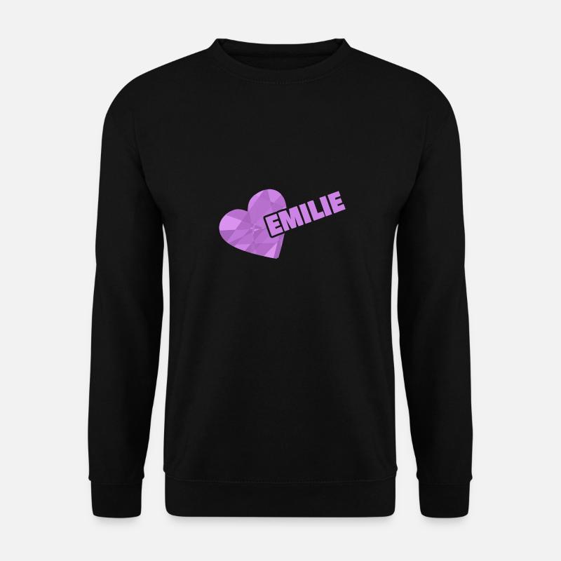 Gift for Emilie - Unisex Sweatshirt - black