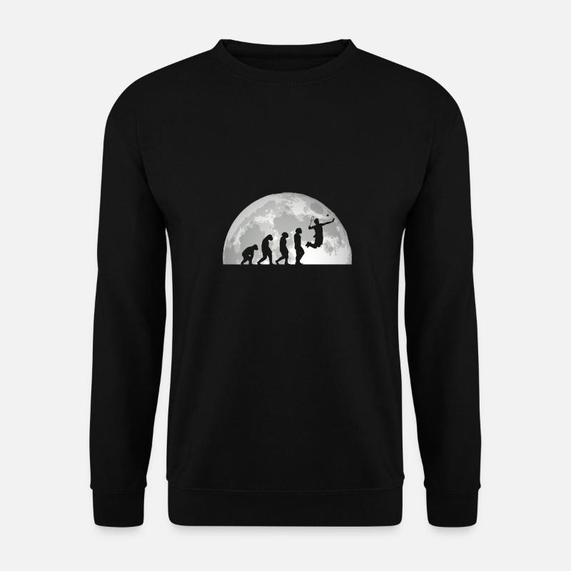 Federball Evolution Badminton - Unisex Pullover - Schwarz