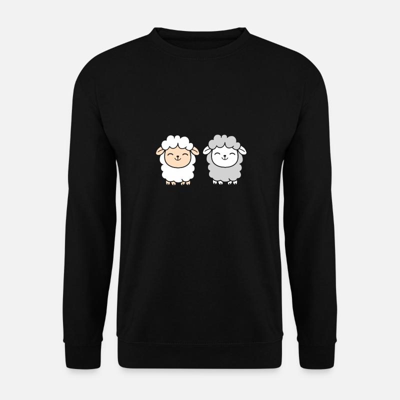 Schaf - Unisex Pullover - Schwarz