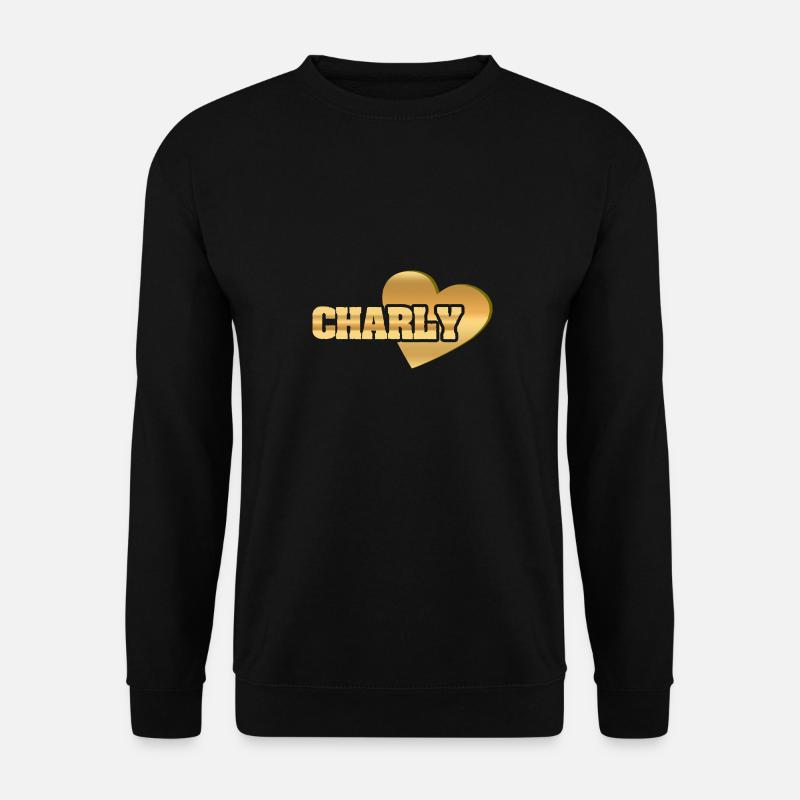 Liebe Charly - Unisex Pullover - Schwarz