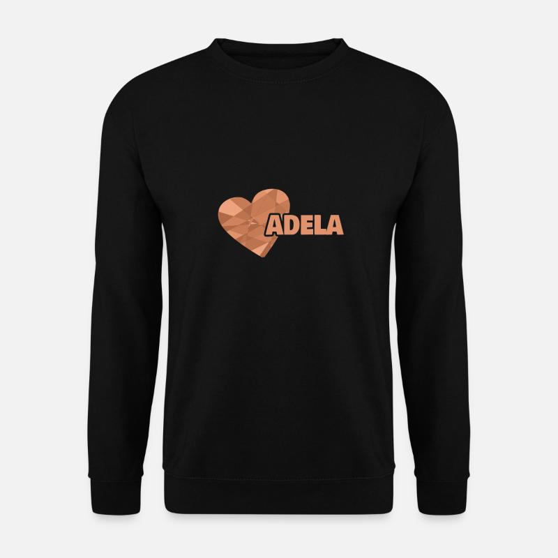 Adela als Vorname - Unisex Pullover - Schwarz