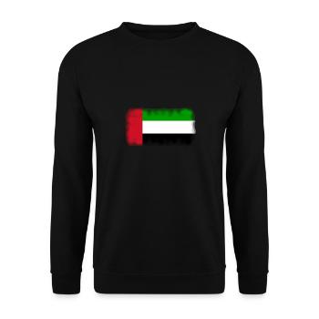United Arab Emirates - Unisex Sweatshirt - black - Front - Alina (178cm) & Michal (187cm)