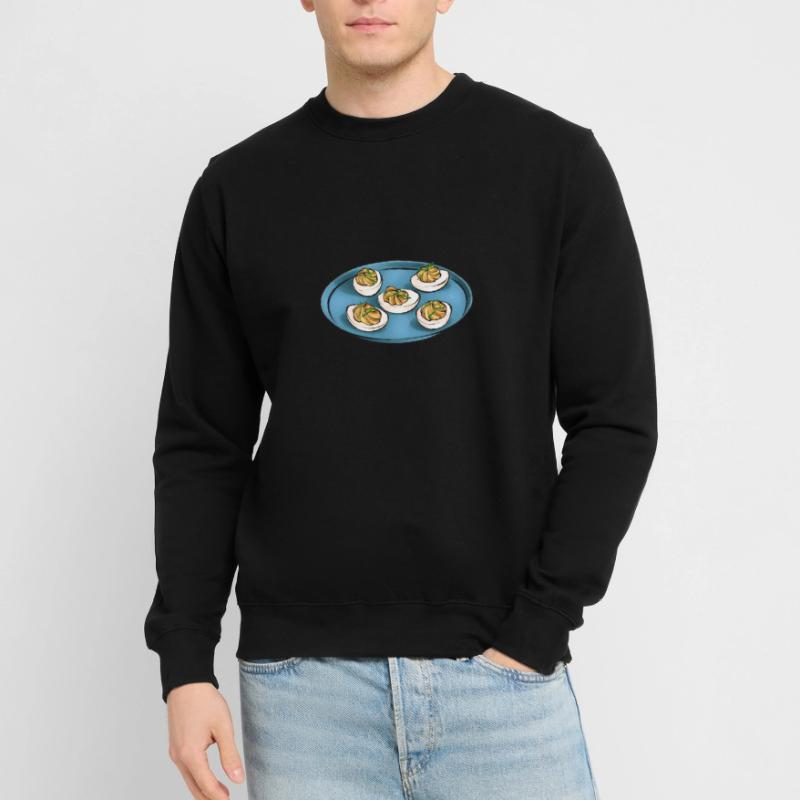 Gefüllte Eier Deviled Eggs Unisex Pullover
