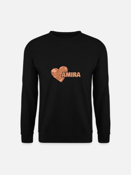 Amira - Unisex Sweatshirt - black