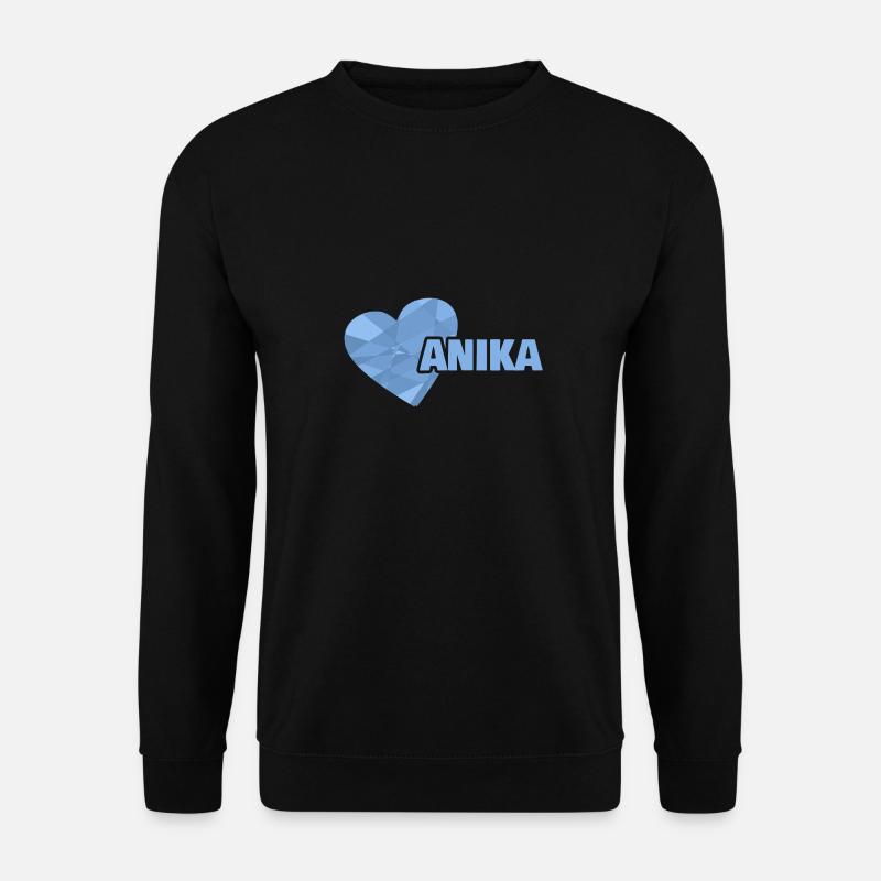 Gift for Anika - Unisex Sweatshirt - black