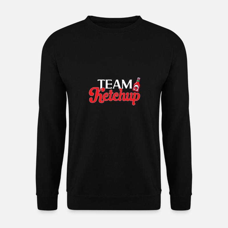 Ketchup Tomato ketchup - Unisex Sweatshirt - black
