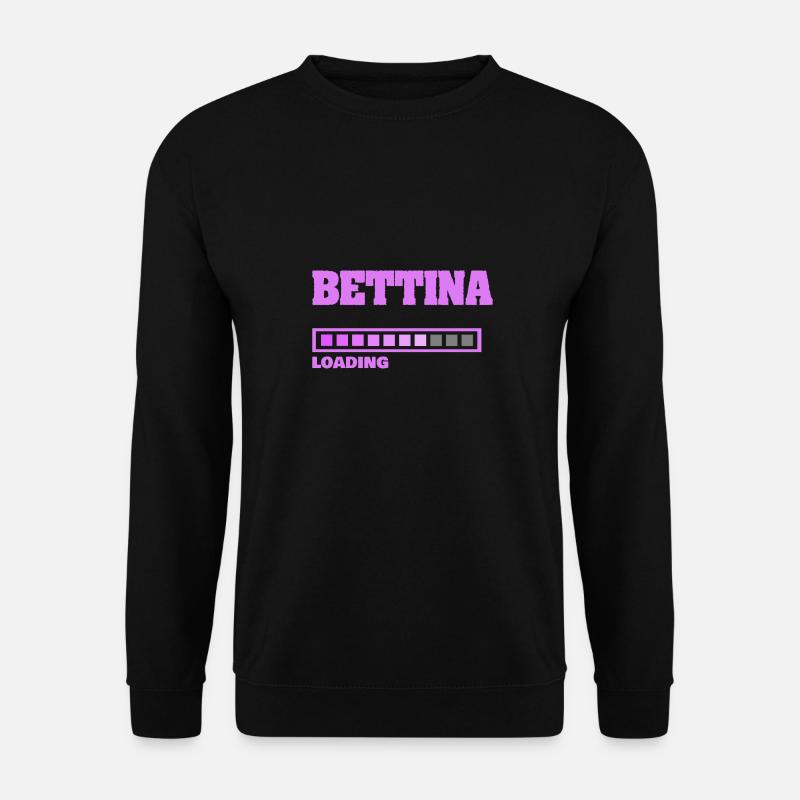 Bettina - Unisex Pullover - Schwarz