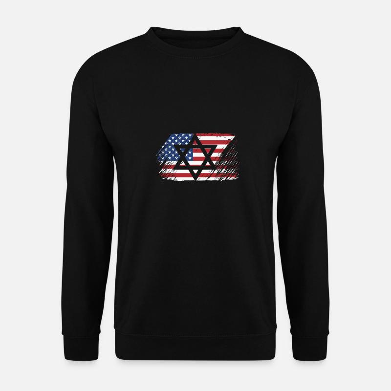 Hanoucca - Sweat-shirt Unisexe - noir