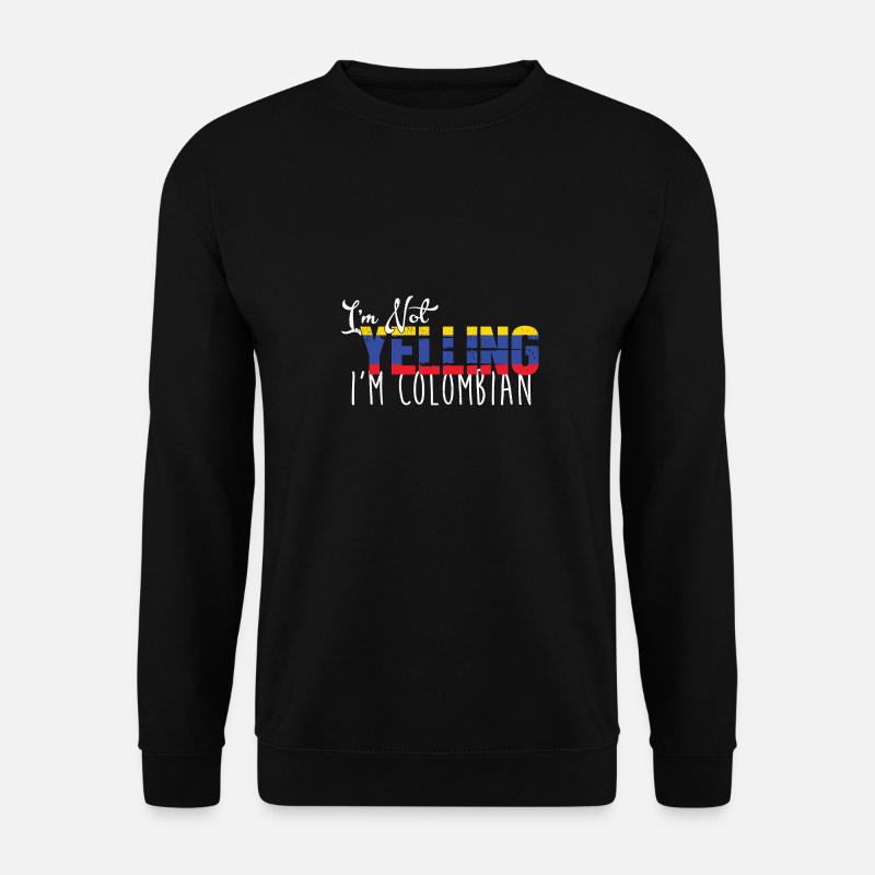 Colombie - Sweat-shirt Unisexe - noir