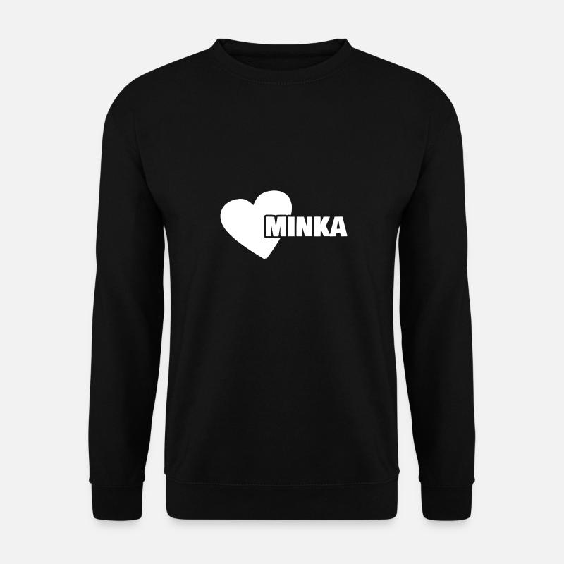 Geschenk für Minka - Unisex Pullover - Schwarz