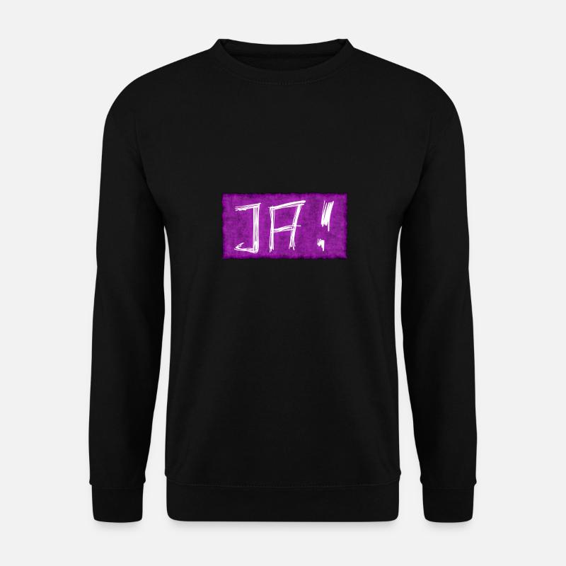 Ja ich will heiraten - Unisex Pullover - Schwarz