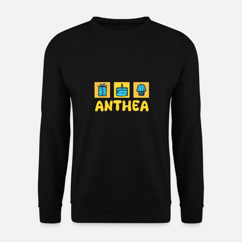 Anthea - Unisex Pullover - Schwarz