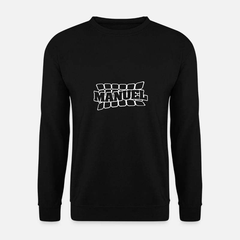 Name: Manuel - Unisex Sweatshirt - black