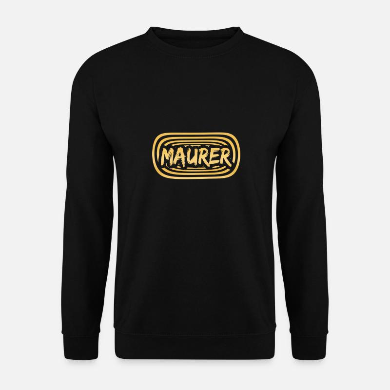 Geschenk für Maurer - Unisex Pullover - Schwarz