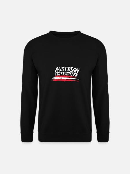 Austrian Firefighter -SIX - Unisex Sweatshirt - black