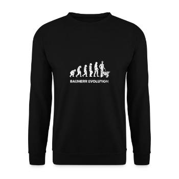 Client Evolution - Unisex Sweatshirt - black - Front - Alina (178cm) & Michal (187cm)