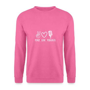 Podcaster Podcast - Unisex Sweatshirt - pink - Front
