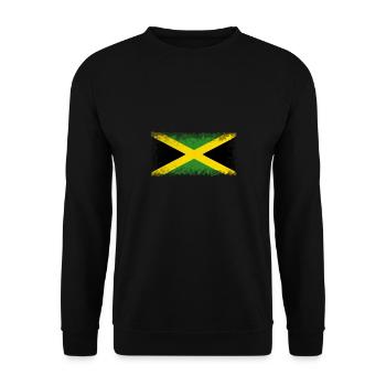 Prénom Jamaïque - Sweat-shirt Unisexe - noir - Devant - Alina (178cm) & Michal (187cm)