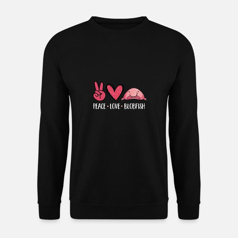 Blobfisch - Unisex Pullover - Schwarz