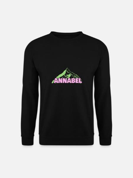 Mountaineering Annabel - Unisex Sweatshirt - black