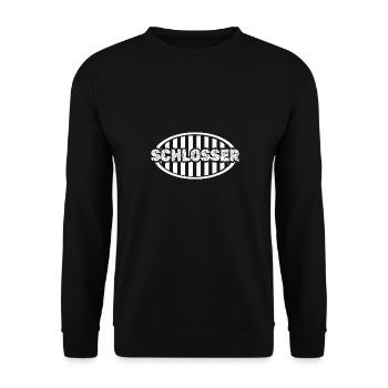 Locksmith - Unisex Sweatshirt - black - Front - Alina (178cm) & Michal (187cm)