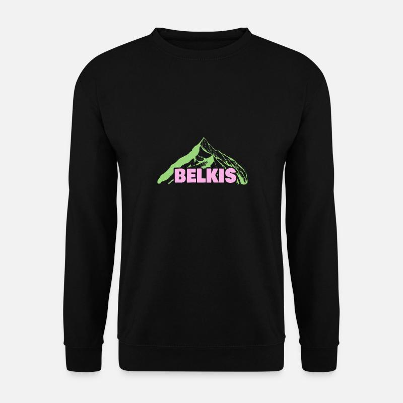 Belkis as mountaineering - Unisex Sweatshirt - black