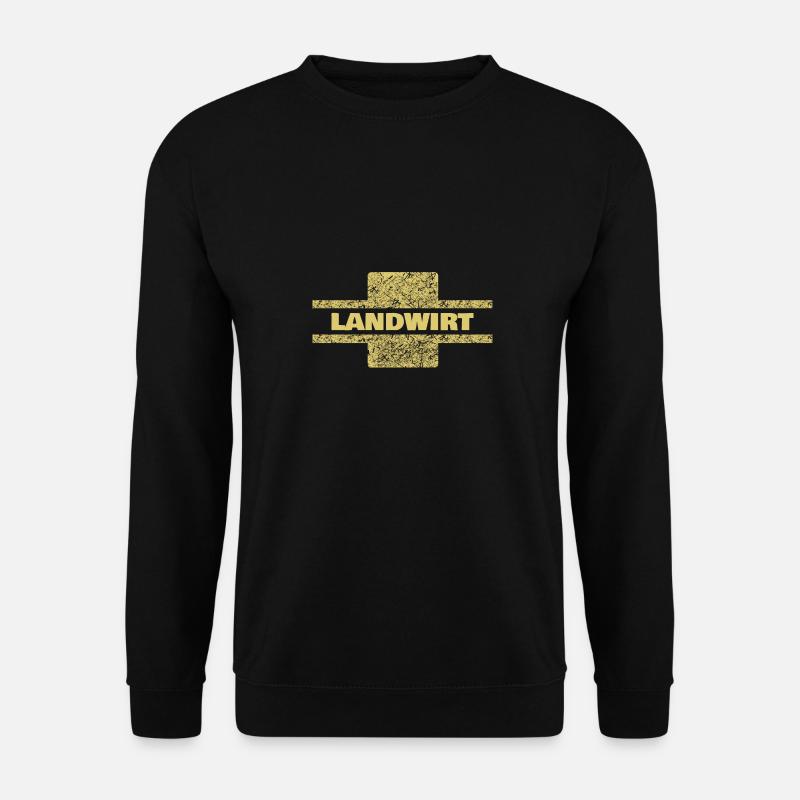 Gift for farmer - Unisex Sweatshirt - black