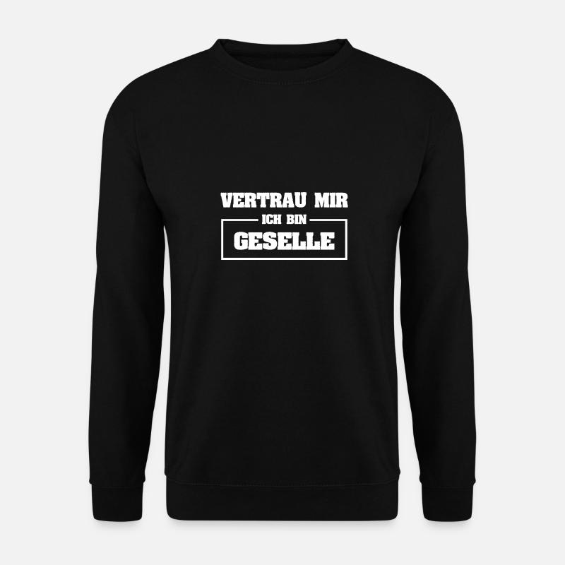 Geselle als Lustig - Unisex Pullover - Schwarz