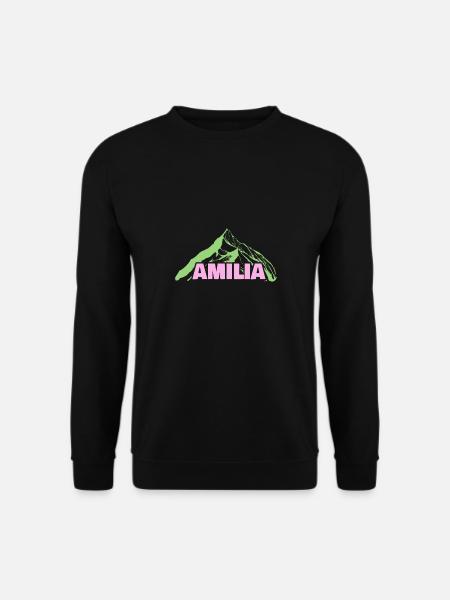 Mountaineering Amilia - Unisex Sweatshirt - black