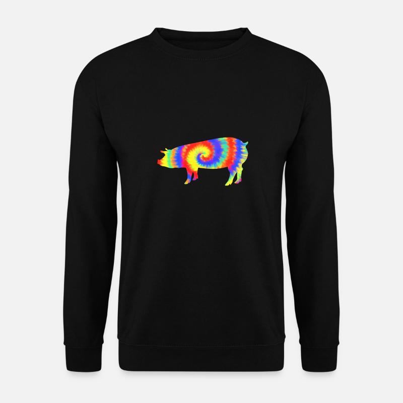 Schwein - Unisex Pullover - Schwarz
