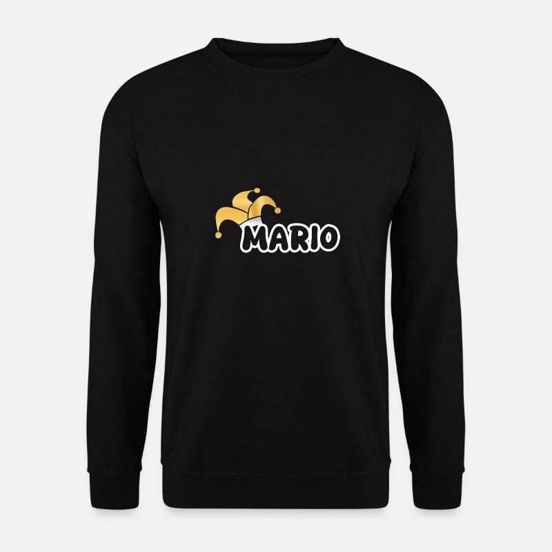 Mario de carnaval - Sweat-shirt Unisexe - noir