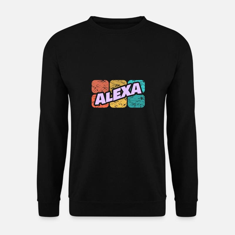 Alexa Alexa - Unisex Pullover - Schwarz