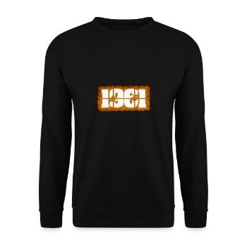 1961 - Unisex Sweatshirt - black - Front - Alina (178cm) & Michal (187cm)