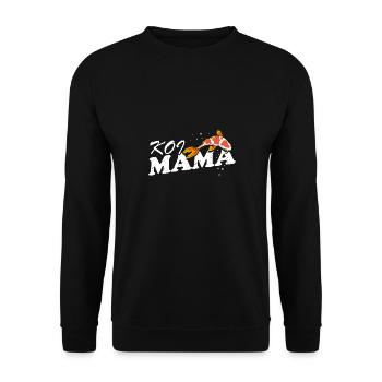 KOI Mama Awesome Vintage Koi Lover T-Shirt - Sweat-shirt Unisexe - noir - Devant - Alina (178cm) & Michal (187cm)