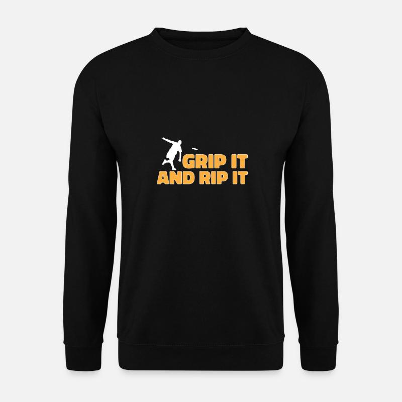 Discgolf Disc Golf Frisbee - Unisex Sweatshirt - black