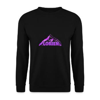 Berg Lorien - Unisex Pullover - Schwarz - Vorne - Alina (178cm) & Michal (187cm)