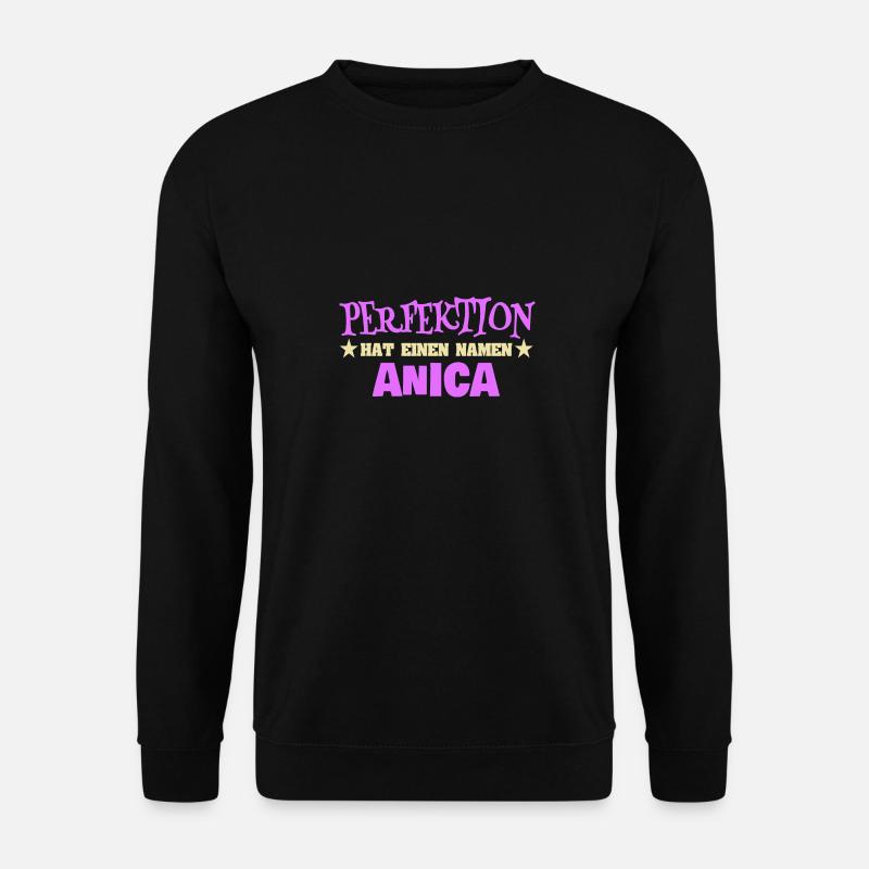 Perfektion Anica - Unisex Pullover - Schwarz