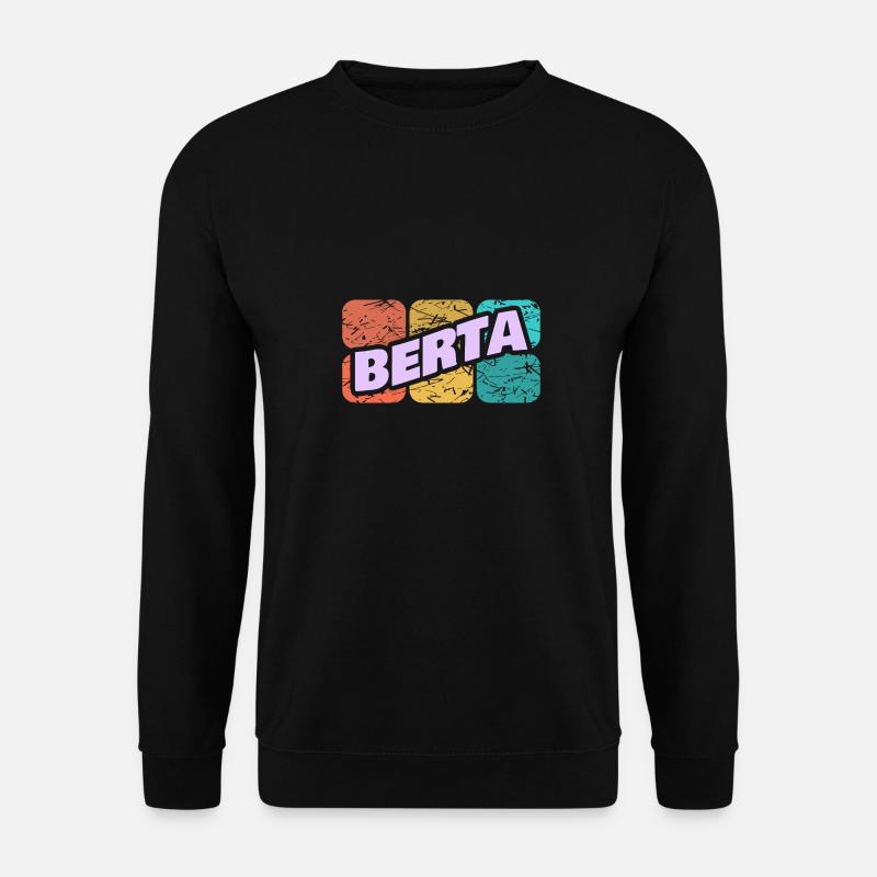Berta as Berta - Unisex Sweatshirt - black