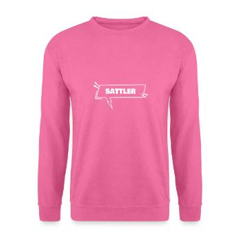 Le sellier comme éducation - Sweat-shirt Unisexe - rose - Devant