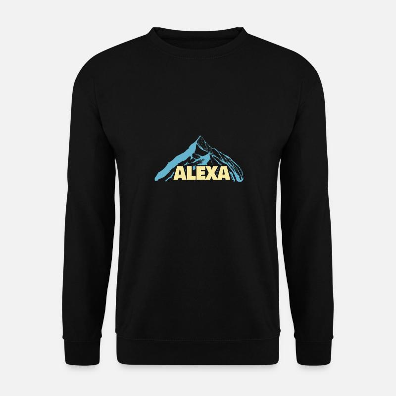 Frauenname Alexa - Unisex Pullover - Schwarz