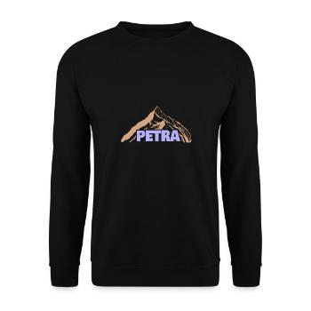 Idée cadeau Petra - Sweat-shirt Unisexe - noir - Devant - Alina (178cm) & Michal (187cm)
