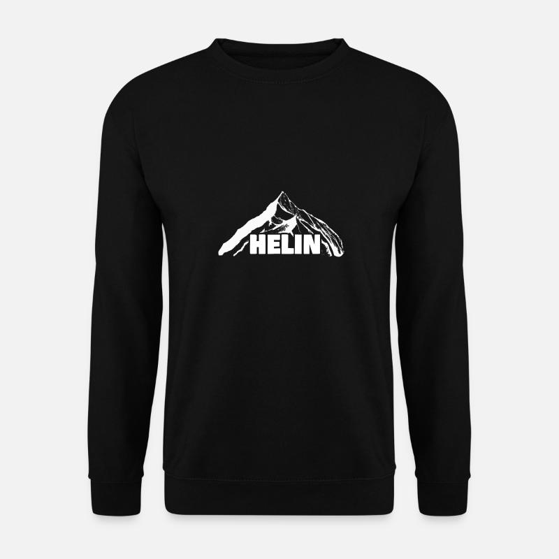 Helin en tant que grimpeur - Sweat-shirt Unisexe - noir