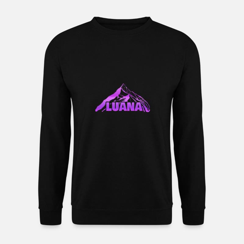 Luana - Sweat-shirt Unisexe - noir