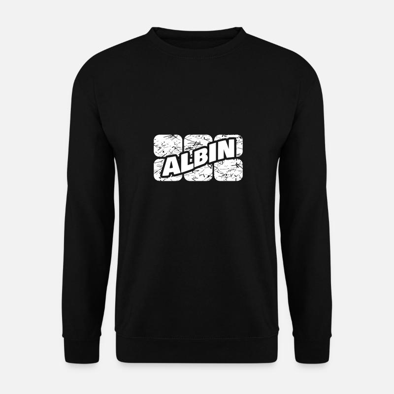 Albin Albin - Sweat-shirt Unisexe - noir