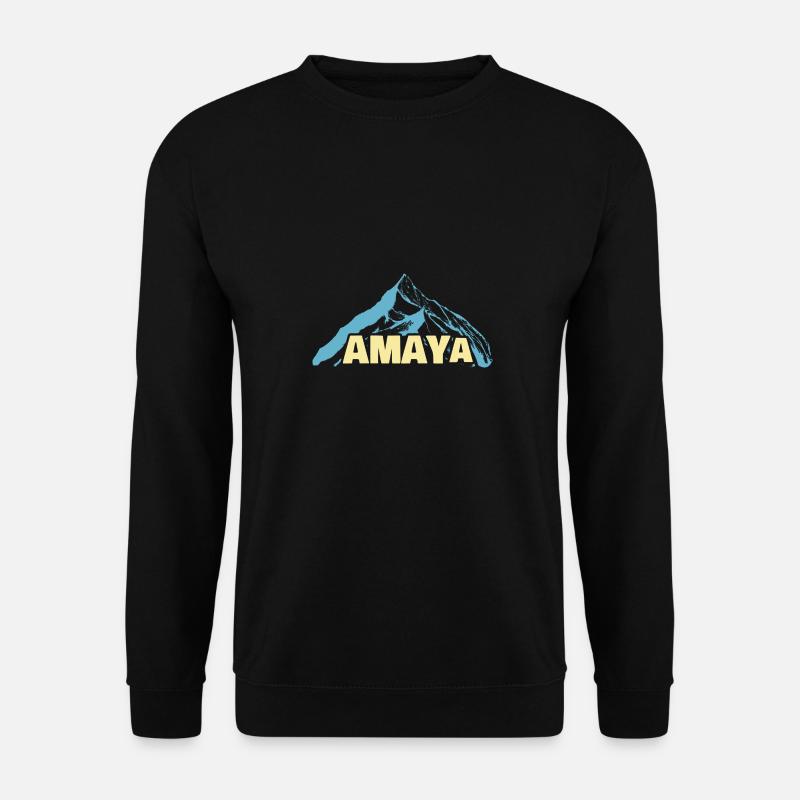 Woman's name Amaya - Unisex Sweatshirt - black